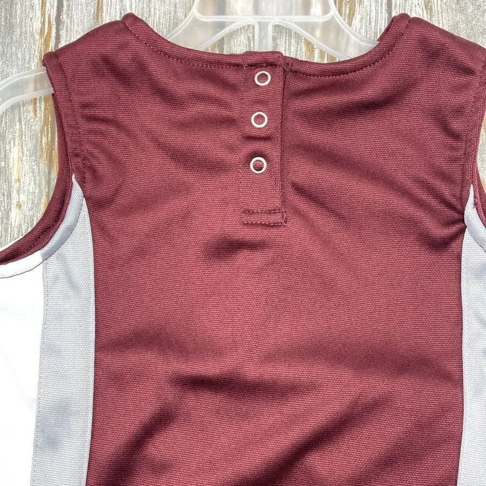 Montana Griz Team Graphic Toddler Girl Cheerleader Outfit Sports Grizzlies Sz 4T